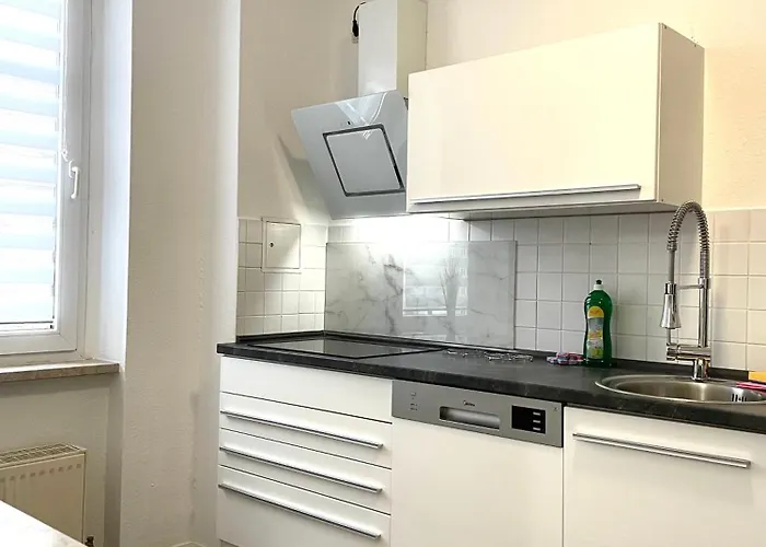 Hanseviertel - 2 Schlafzimmer - 4 Betten - Gratis Pkw Stellplatz - Smarttv アパート *