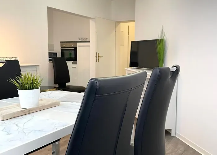 アパート Hanseviertel - 2 Schlafzimmer - 4 Betten - Gratis Pkw Stellplatz - Smarttv