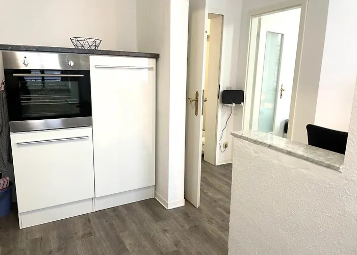 Hanseviertel - 2 Schlafzimmer - 4 Betten - Gratis Pkw Stellplatz - Smarttv ארפורט