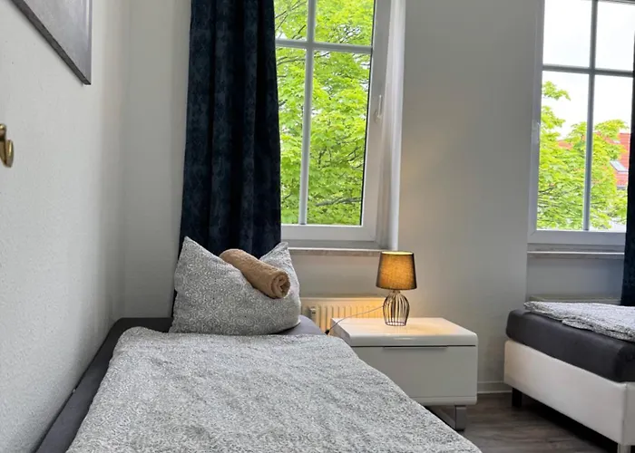 Hanseviertel - 2 Schlafzimmer - 4 Betten - Gratis Pkw Stellplatz - Smarttv *