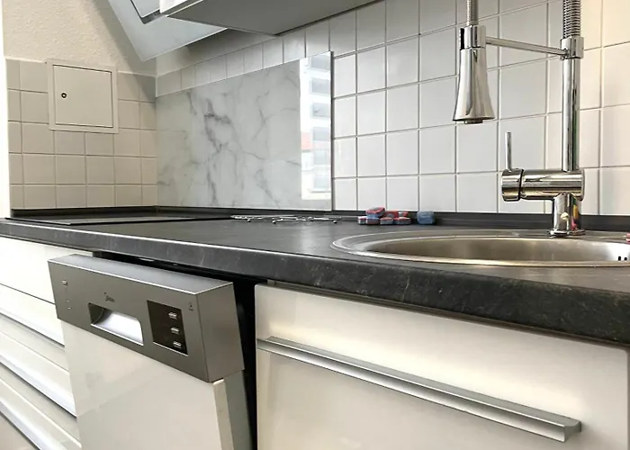 Hanseviertel - 2 Schlafzimmer - 4 Betten - Gratis Pkw Stellplatz - Smarttv ארפורט