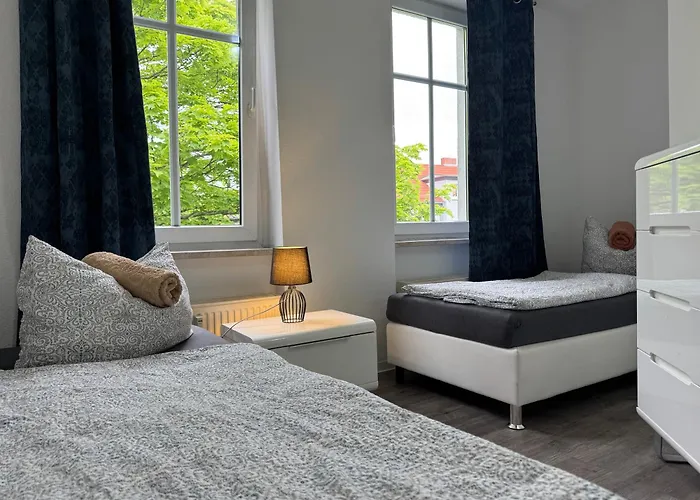 Hanseviertel - 2 Schlafzimmer - 4 Betten - Gratis Pkw Stellplatz - Smarttv
